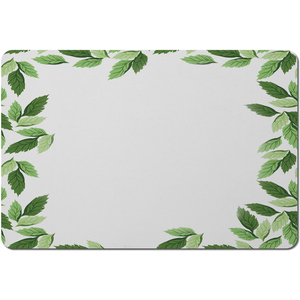 Green Border Placemat