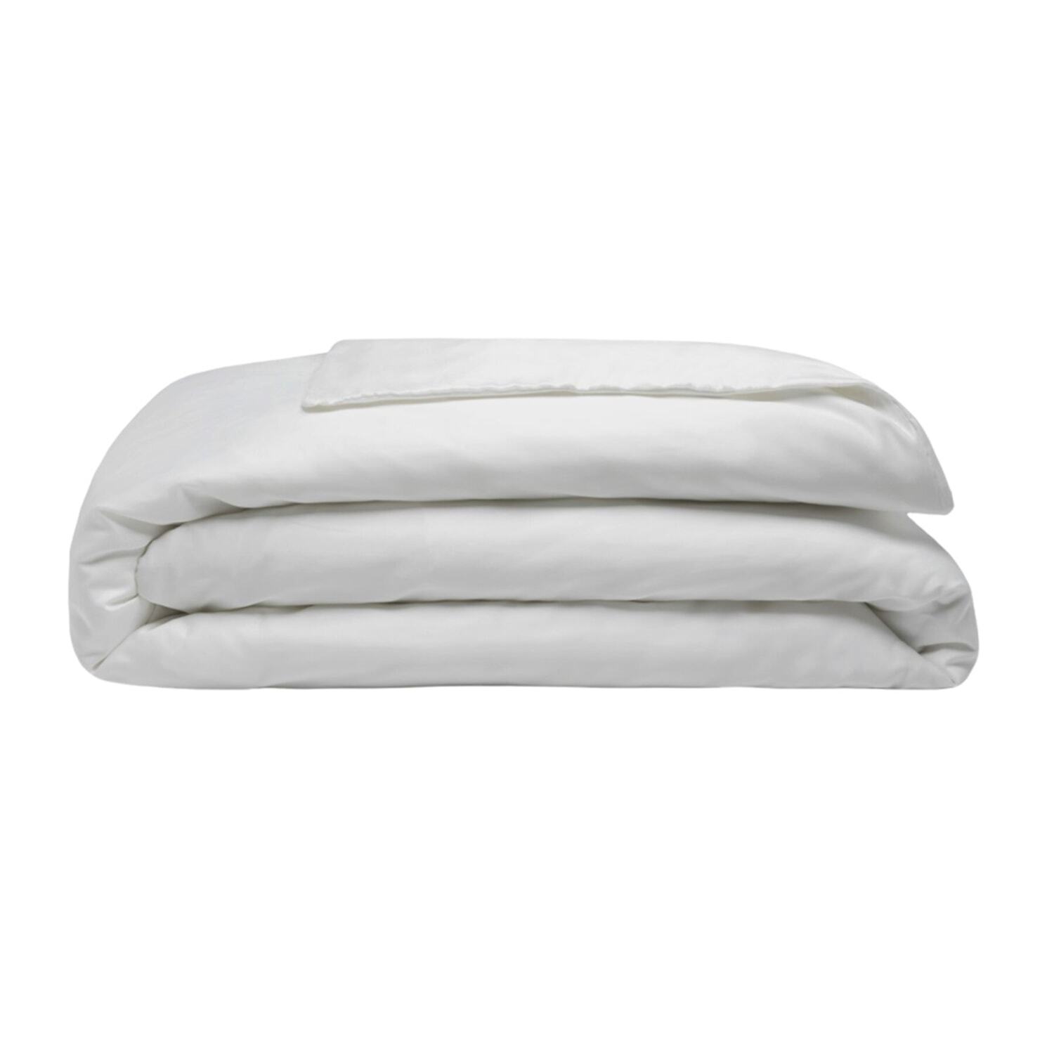 200 Thread Count Egyptian Blend Duvet Cover - BM102 - Ivory / Superking