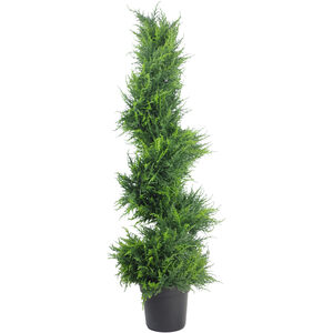 Premium Artificial Spiral Cypress Topiary Tree