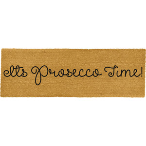 It's Prosecco Time Patio Doormat