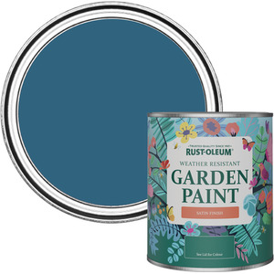 Rust-Oleum Garden Paint in Satin Finish - Cobalt 750ml
