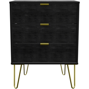 Hong Kong Ready Assembled 3 Drawer Midi Chest