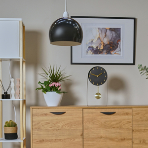 Retro Black Arco Style Dome Ceiling Pendant Light Shade