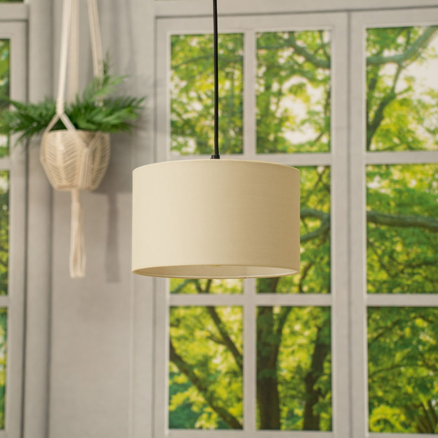 Image of Reni Small Natural Pendant Shade -&hellip;