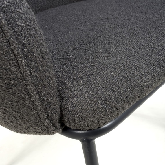 Pair of Lola Boucle Dining Chairs