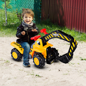Kids Ride on Digger Toddler Construction Toy Car