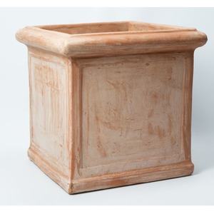 Large Terracotta Cube Planter