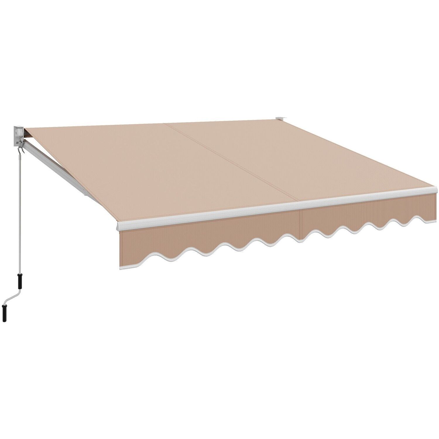 Retractable Awning Sun Shade Shelter - Beige