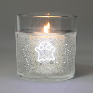 Ghost Iridescent Light Up LED Scented Candle