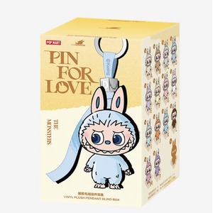 Labubu Pin for Love Series A to M Single Blind Box