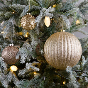 Pack of 3 XL Shiny Baubles