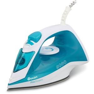 2200W Steam Iron White and Aqua