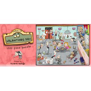 Chaos on Valentine's Day 1000 Piece Jigsaw Puzzle - Chaos no.5