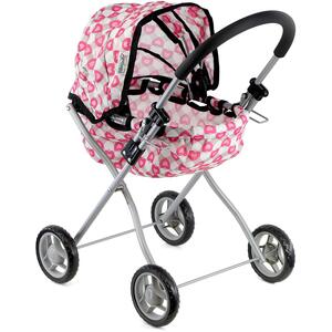 Classic Baby Doll Pram Pushchair Foam Handle Foldable