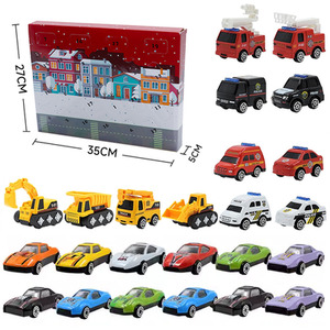 Kidkid Christmas Advent Calendar Car Set