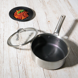 Stainless Steel Saucepan with Lid
