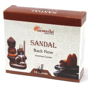 Aromatica Backflow Incense Cones Sandalwood