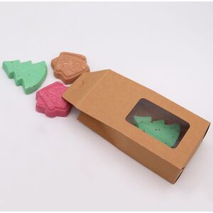 Gingerbread Town Christmas Bath Bomb Gift Pack MultiColorColor