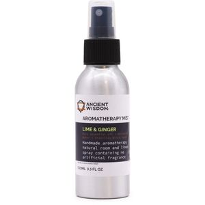 100ml Essential Oil Mist Lime  Ginger