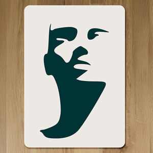 Elegant silhouette Designer Placemat Set