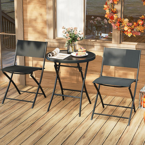 3 Piece Folding Bistro Set