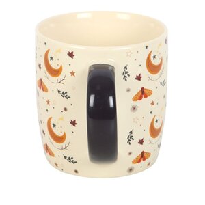 Autumn Harvest Moon Mug Cozy Fall Ceramic Drinkware