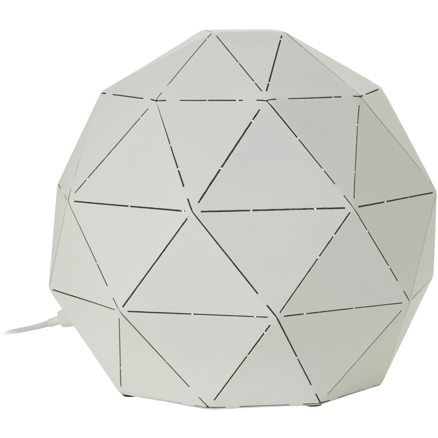 Mateo White Finish Table Lamp - White