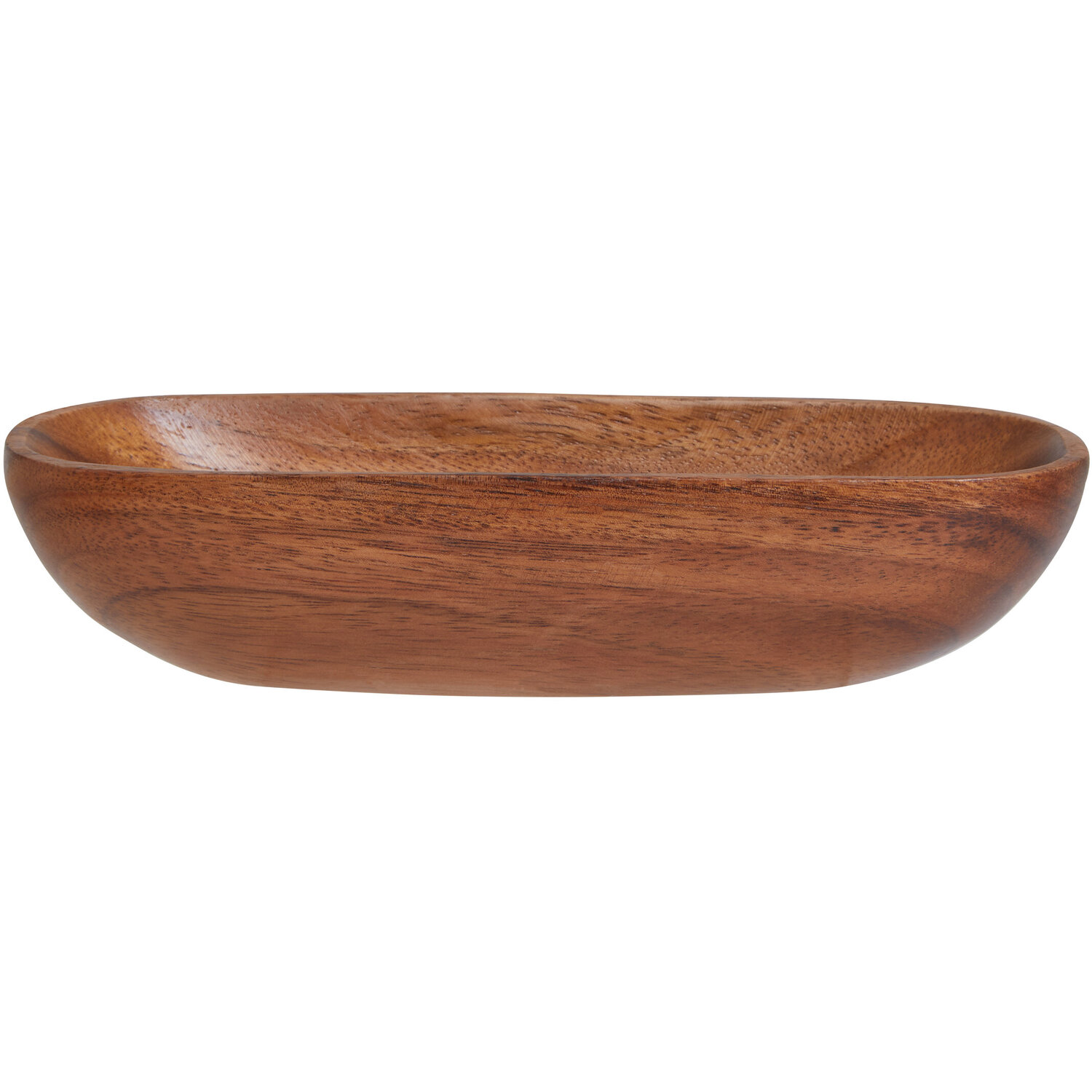 Image of Acacia Wood Small Oval Dish -&hellip;