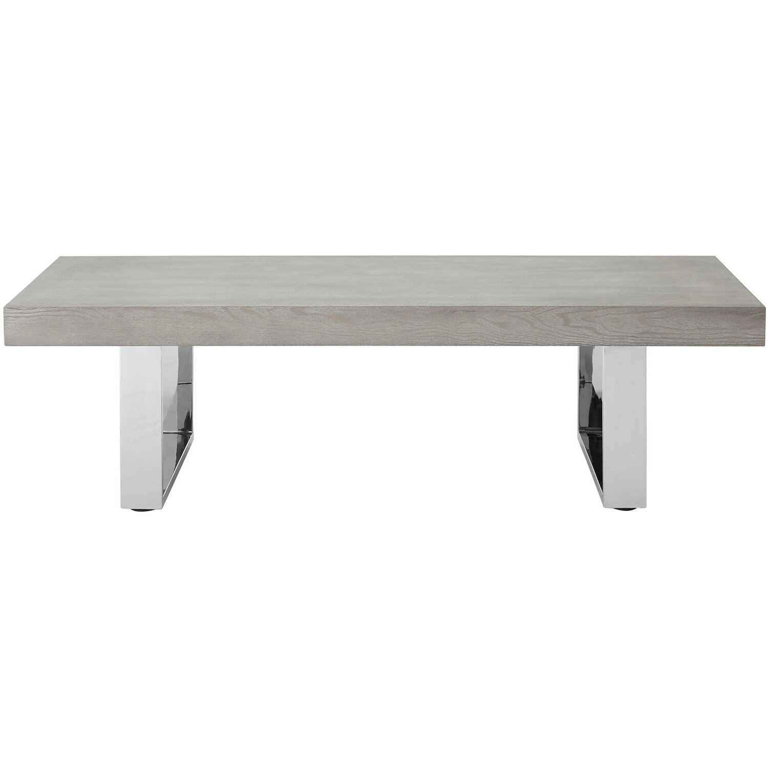 Ulmus Grey Elm Wood Coffee Table - Grey