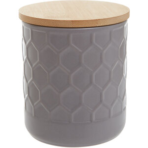 Geome Grey 550ml Storage Canister