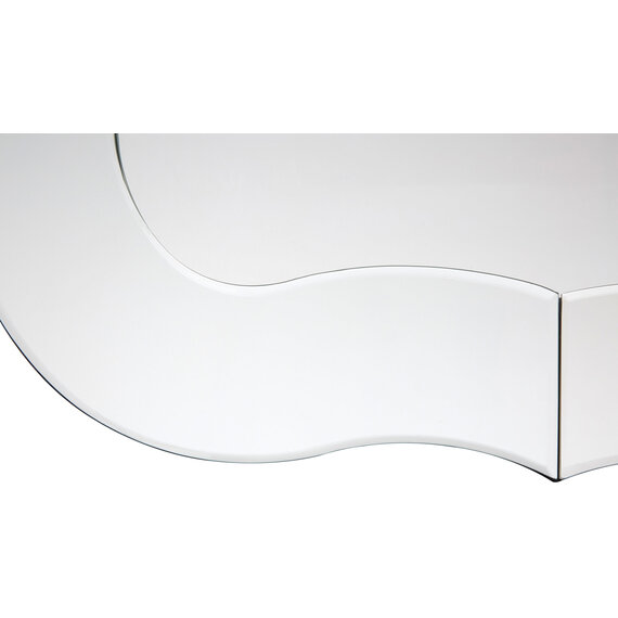 Tribeca Fir Wood and Metal Mirror