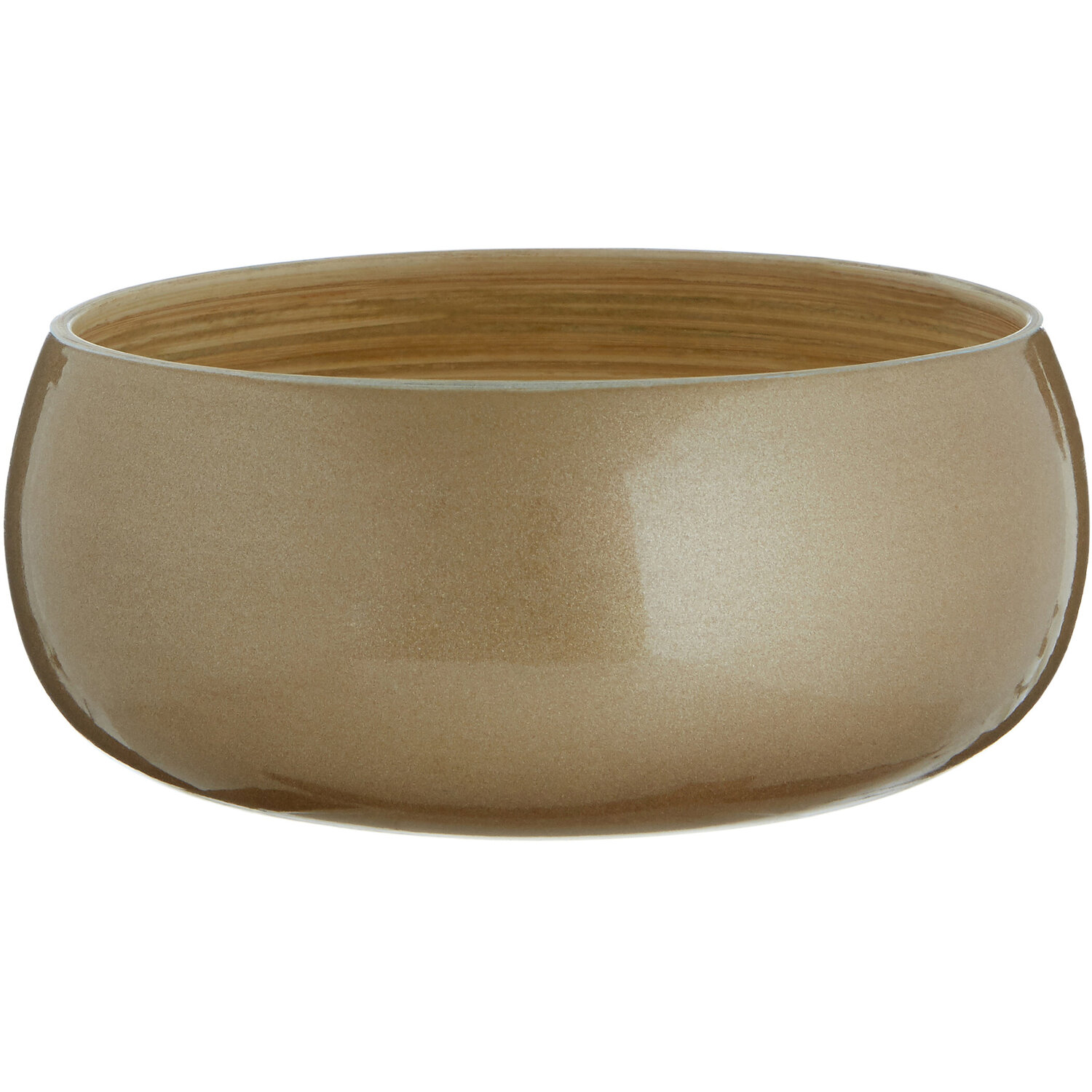 Kyoto Round Small Gold Bowl - Gold