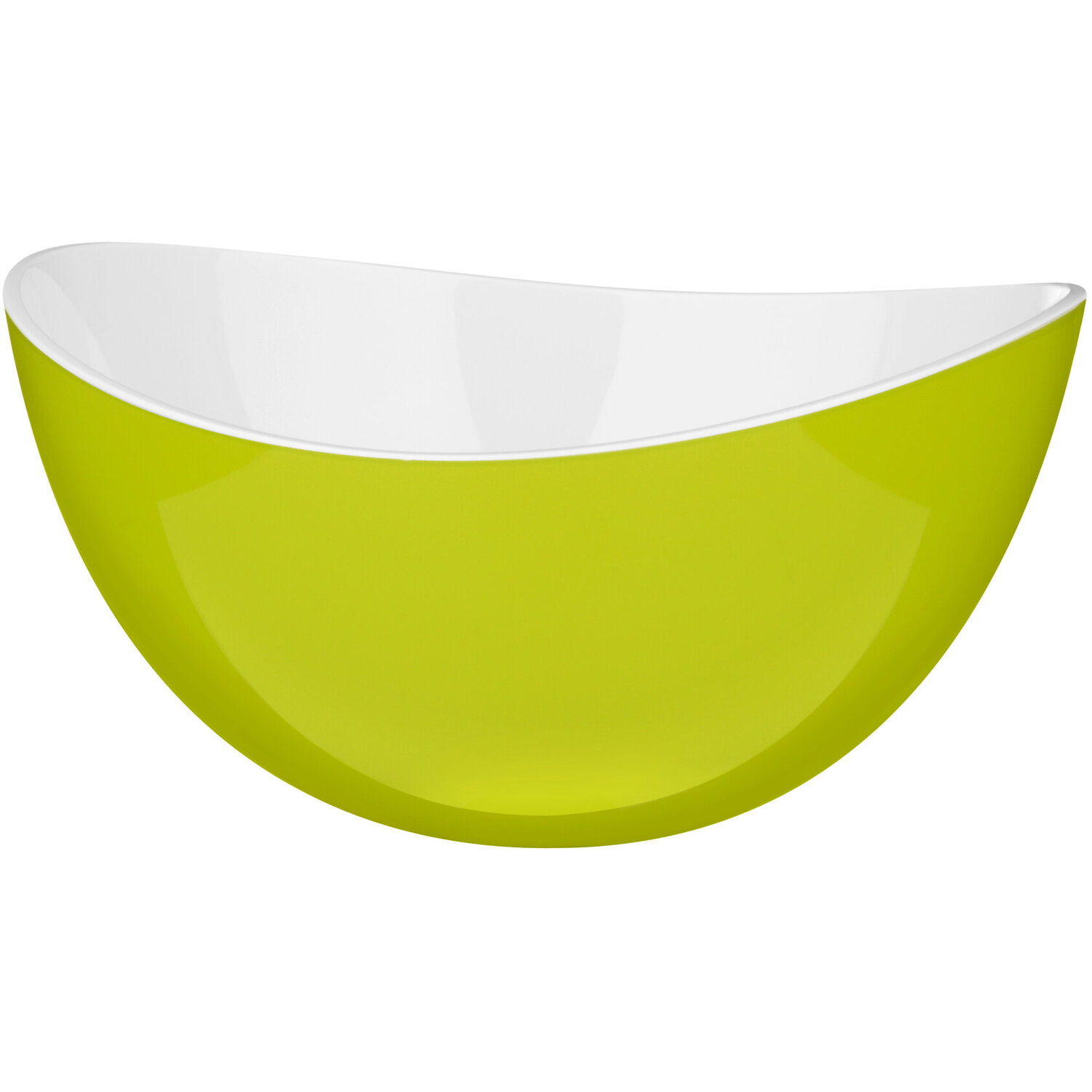 Kitchen Colour Green And White Small Bowl - Green