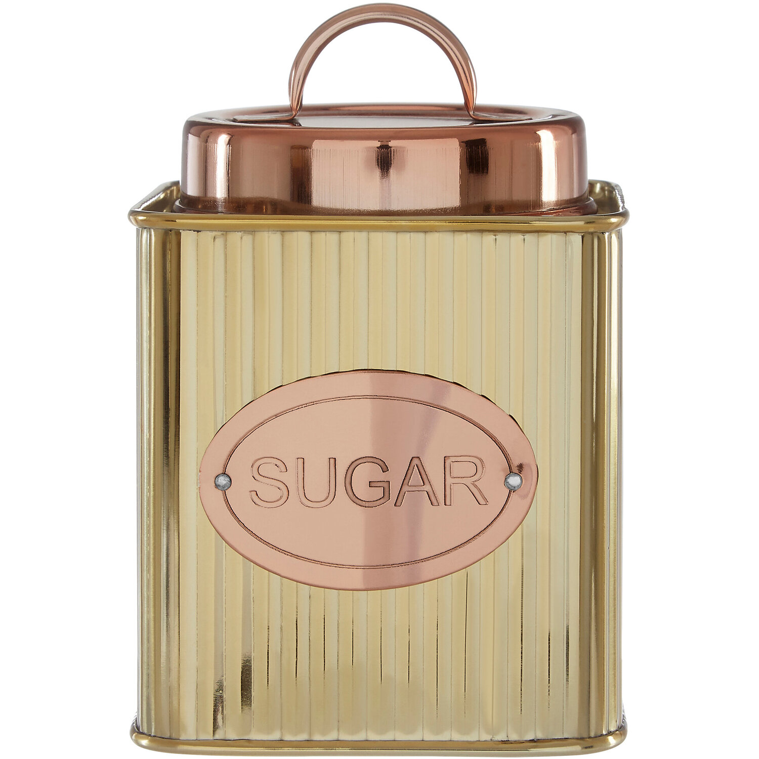 Prescott Square Sugar Canister - Gold