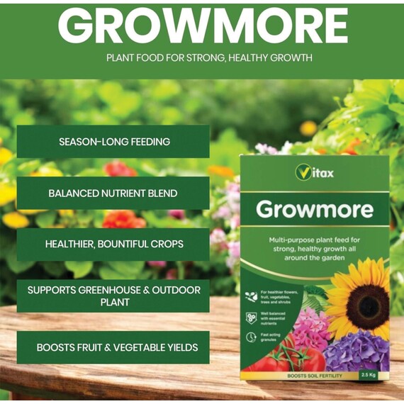 Vitax Growmore 2.5kg