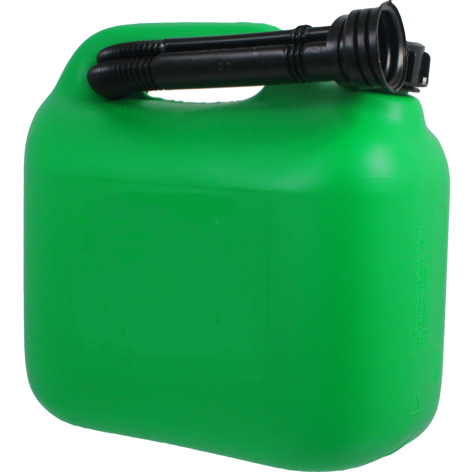 5L Jerry Can Container Flexible Spout Green 5 Litre Car Van Petrol Diesel Large - Image 2