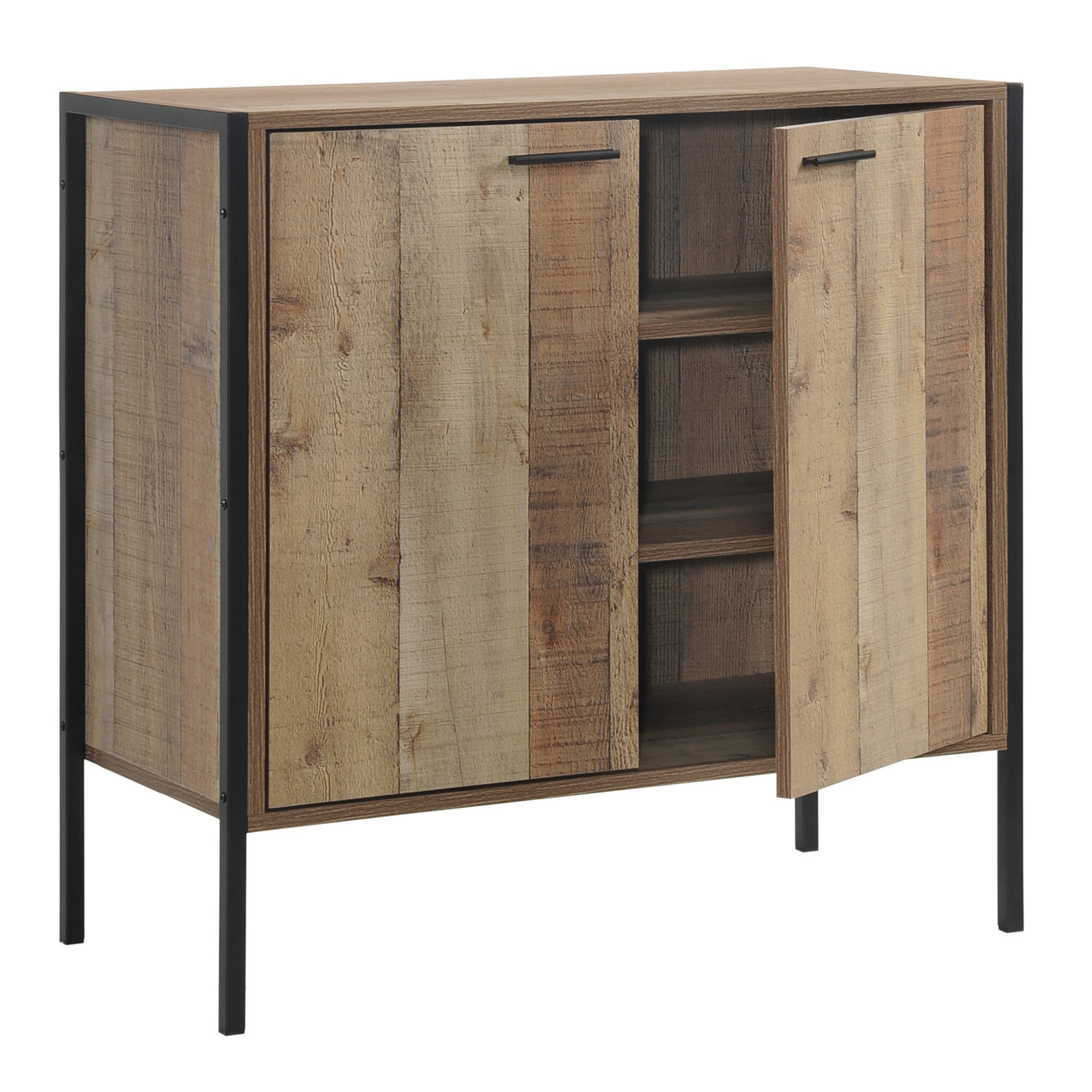 Stretton Two Door Sideboard - Rustic Oak