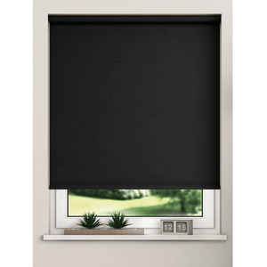 Black / 100 Thermal Blackout Roller Blinds shot 14603144