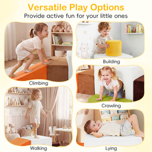6 Pieces Kids Foam Climbing Blocks