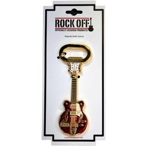 Rock Off Mathew Street Rust Guitar Magnetic Bottle Opener