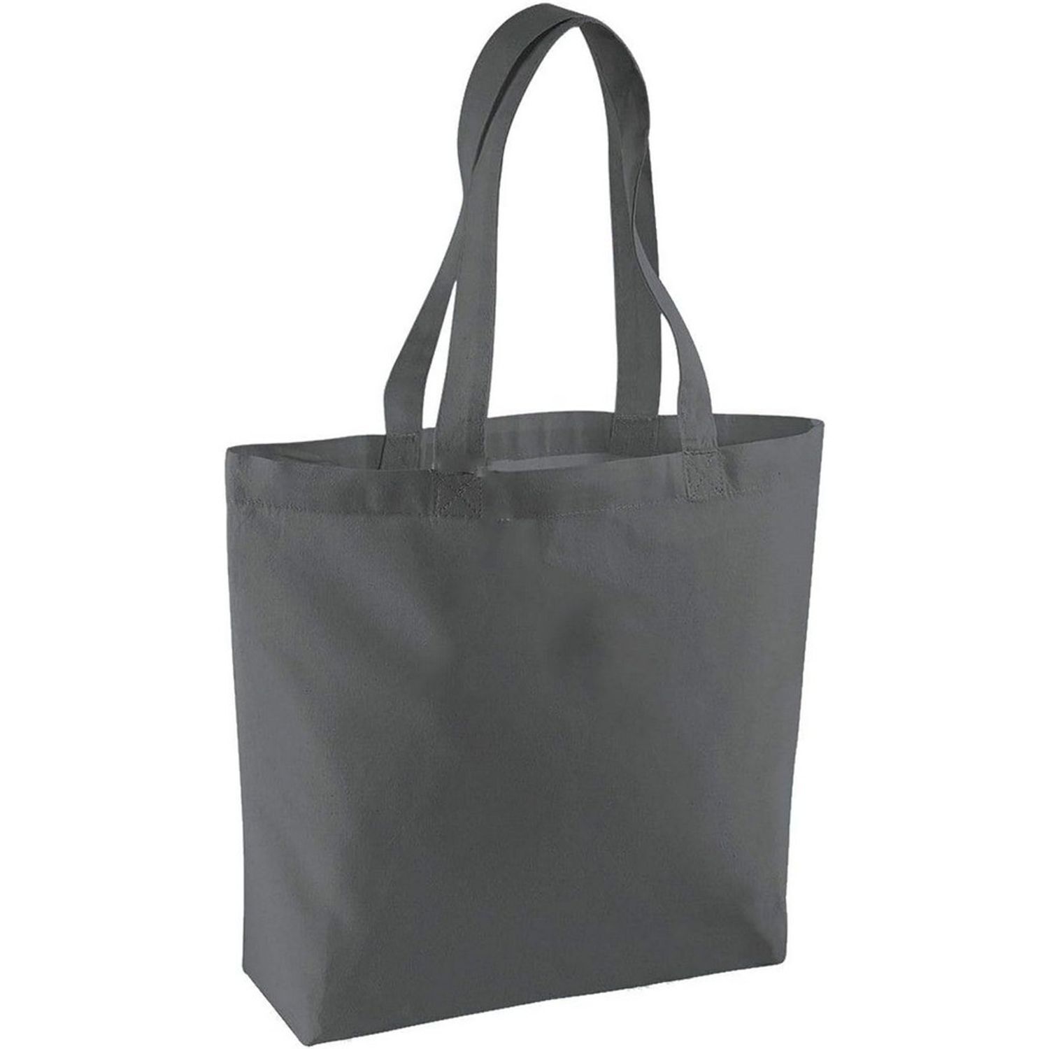 Brand Lab Plain Organic Oversized Tote Bag - Mushroom