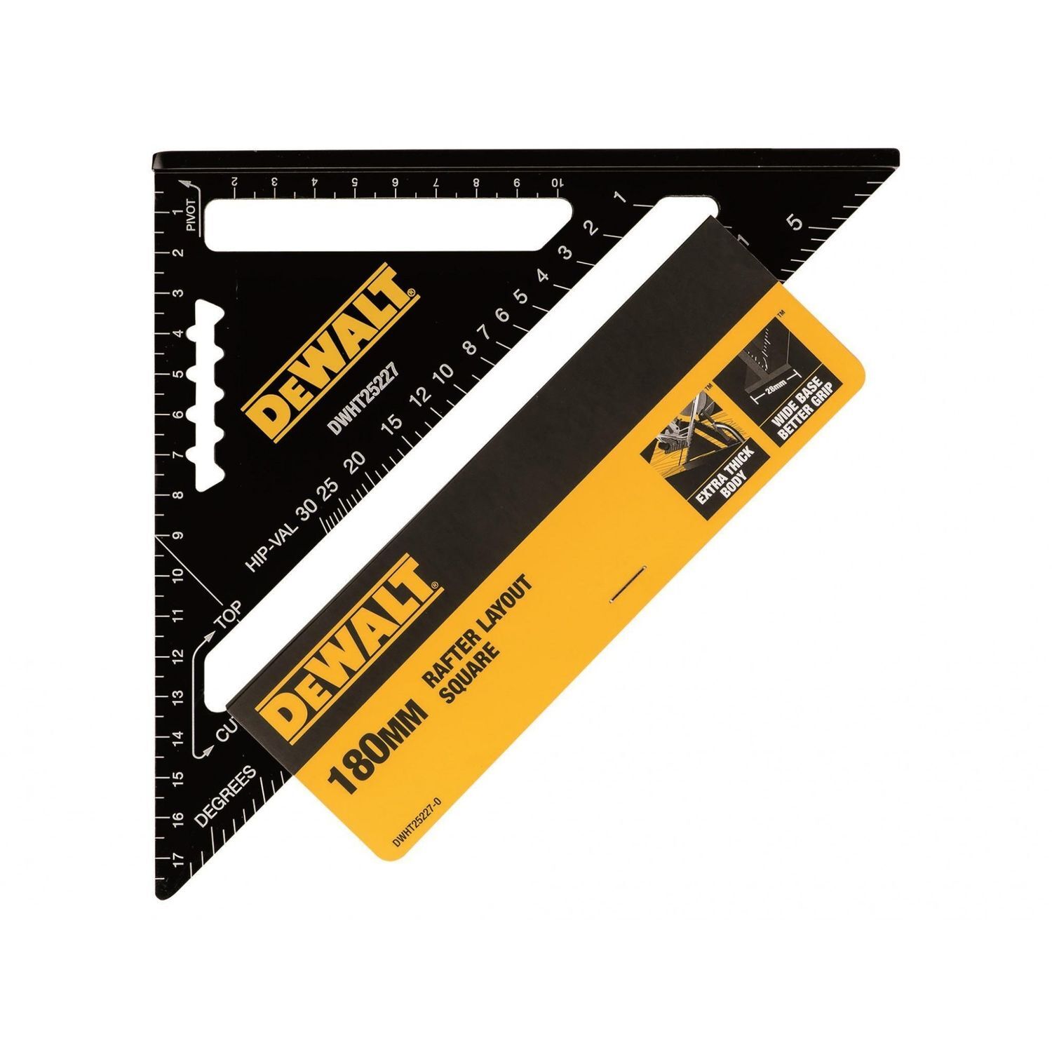 Dewalt Hand Tools Metric Speed Square - Multi Colour