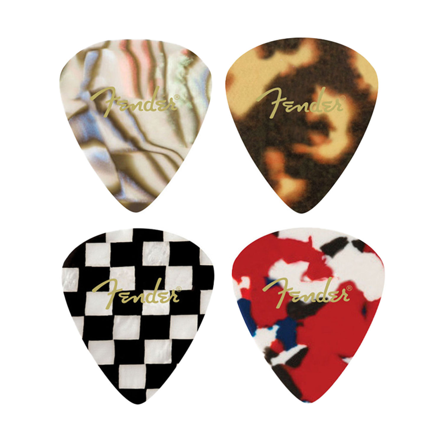 Image of Fender Leather Patterned Coaster Set (Pack&hellip;