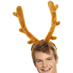 Smiffys Antlers Stag Night Costume Headwear