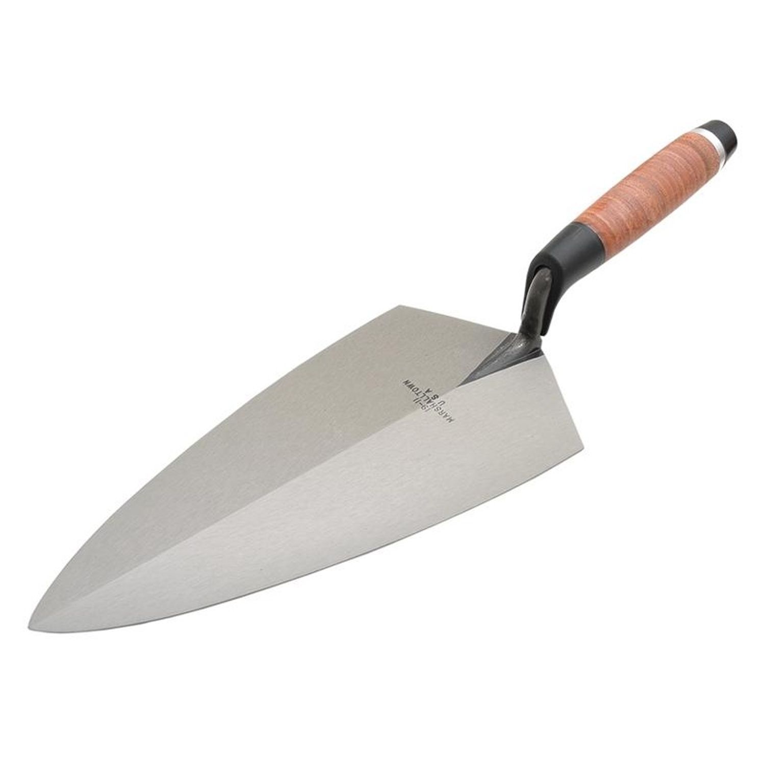 Marshalltown 19 Philadelphia Brick Trowel, Leather
