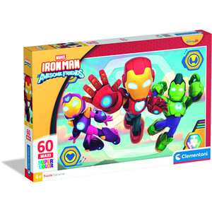 Iron Man and His Awesome Friends Puzzle with 60 XL Pieces