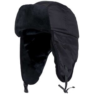 Mens Waterproof Fleece Lined Winter Thermal Trooper Trapper Hat