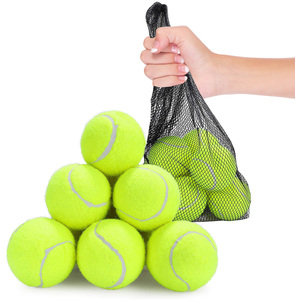 Tennis Ball 12 Pack with Mesh Carry Bag