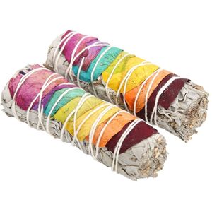 Something Different Rose Petal Sage Smudge Stick Wand (Pack of 2)