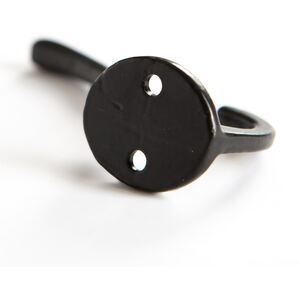 Hat & Coat Hook - W25mm x H80mm - Black - Pack of 5